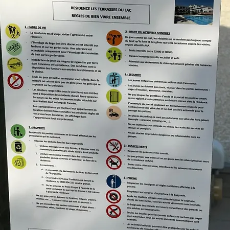 Terrasses Du Vue Piscine Clim Parking Terrasse 勒格罗-迪鲁瓦
